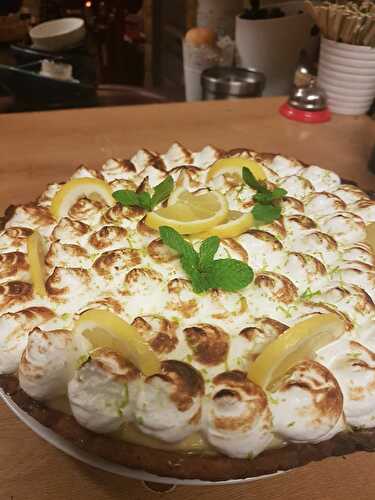 Tarte citron meringuée