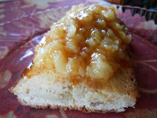 Tartelette aux pommes et caramel au beurre salé