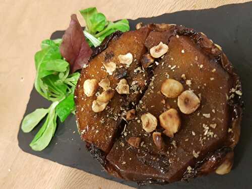 Tatin de butternutt aux noisettes