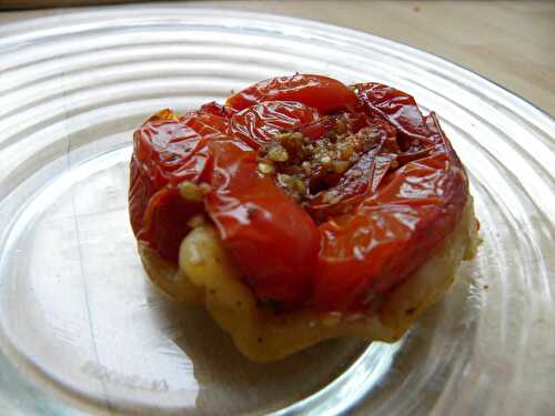 Tatin de tomates cerises