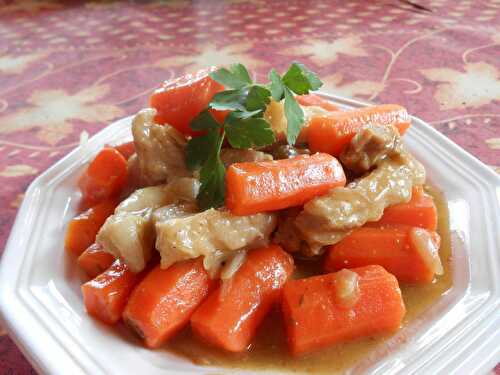 Tendrons de veau aux carottes