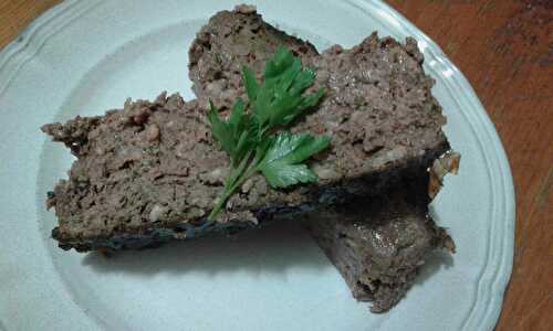 Terrine de sanglier