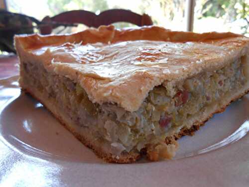 Tourte aux poireaux