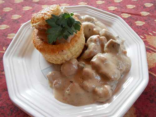 Vol au vent sauce financière