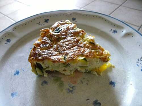 Week end du clafoutis 2: Clafoutis aux courgettes