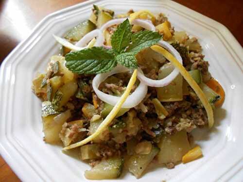 Yachnet Koussa (ragout de courgettes libanais)