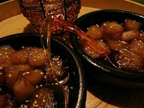 Ananas glacé au rhum (mais chaud)