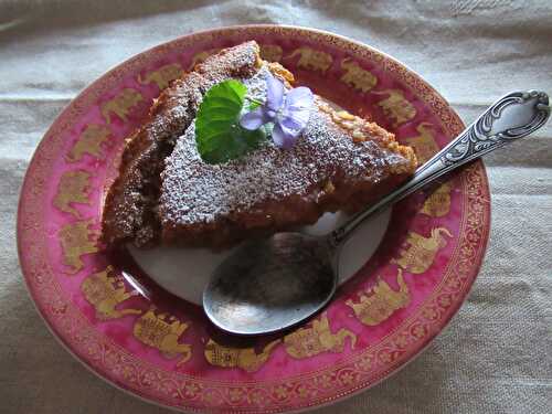 Apple sponge pudding