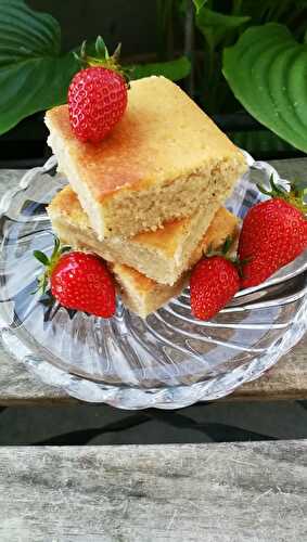 Blondie (brownie au chocolat blanc)