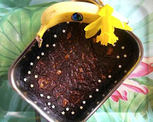 Brownie chocolat - banane