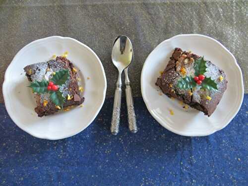 Brownie de Noël (merci Jamie)