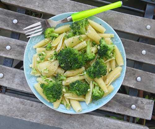 Castellane au brocoli, à l'ail et au piment - La Valkyrie Végétarienne