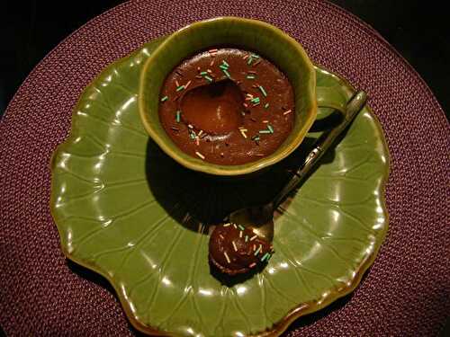 Crème fondante chocolat-poire