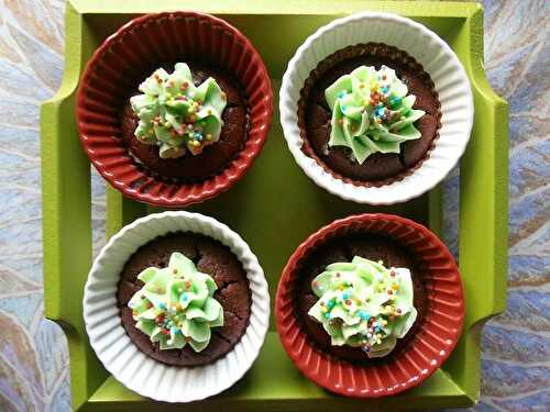 Cupcakes chocolat-menthe