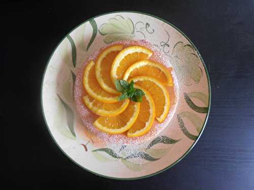 Gâteau moelleux à l'orange