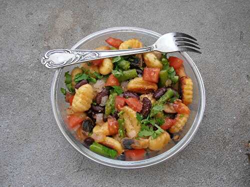 Gnocchi en salade