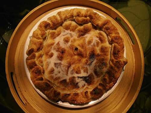 Irish apple pie