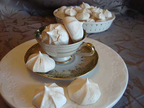 Luxury treat: encore des meringues!