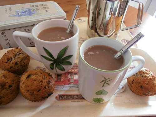 Muffins aux éclats de chocolat