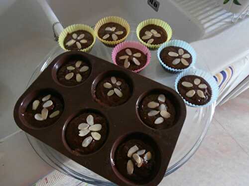 Muffins chocolat-amande