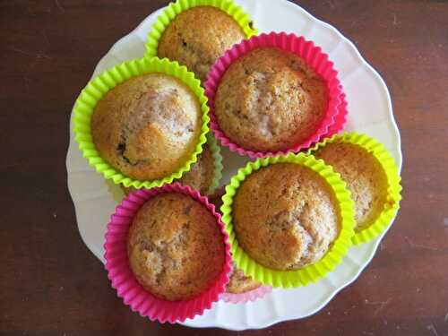 Muffins fraise-banane