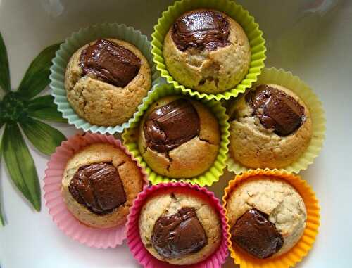Muffins vanille - chocolat