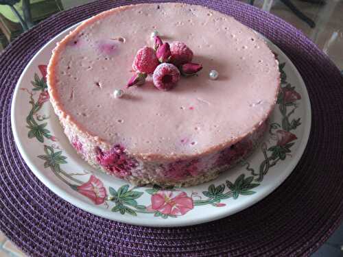 (No) cheese cake rose - framboise