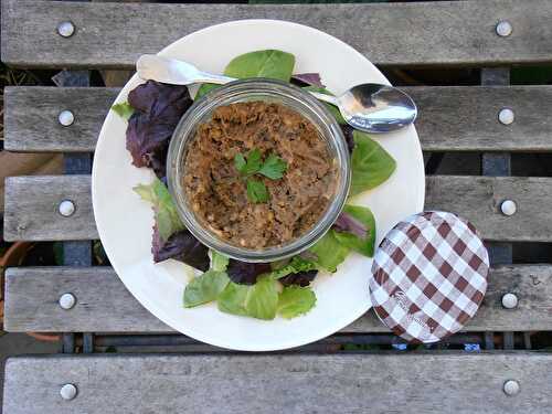 Pâté de lentilles et de champignons