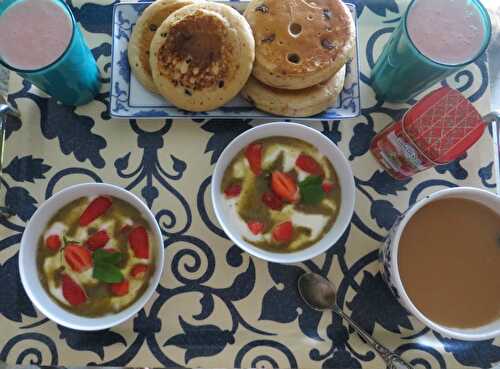 Petit déjeuner fruité et retour sur le Hellfest