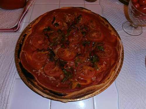 Pizza vegan de Catherine