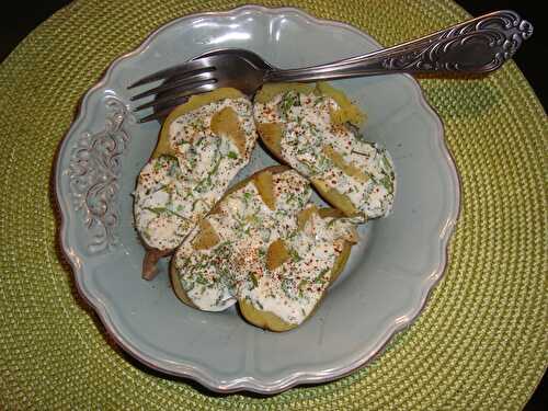 Pommes de terre à la crème, à la coriandre et au citron confit