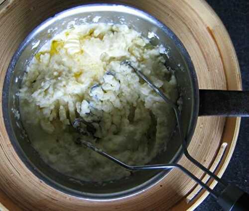 Purée de pommes de terre au lait de coco
