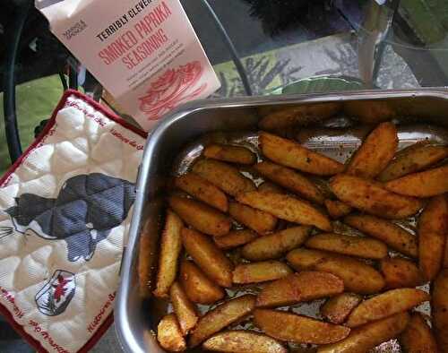 Quartiers de pommes de terre rôties au paprika fumé