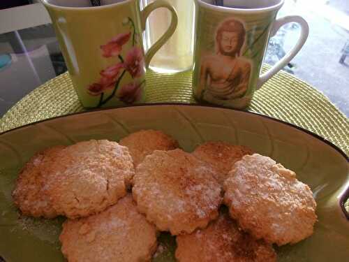 Sablés à la noix de coco