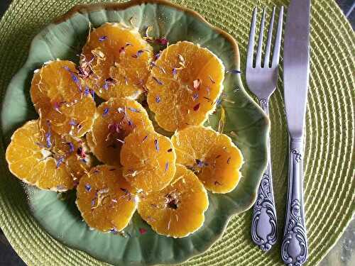 Salade d'oranges à l'indienne