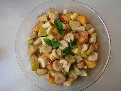 Salade de fruits à l'indienne