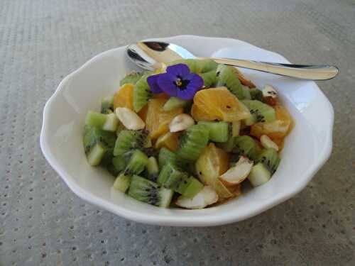 Salade de fruits à la fleur d'oranger