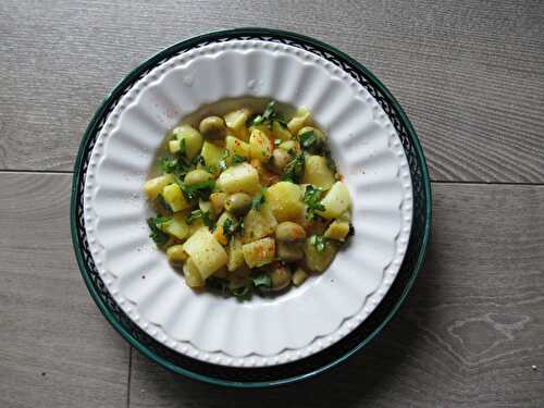 Salade de pommes de terre à l'orientale