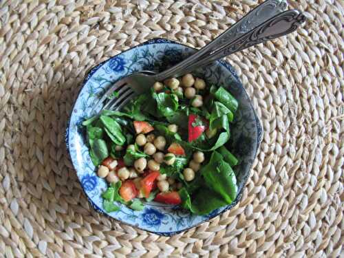 Salade rapide et vitaminée - La Valkyrie Végétarienne