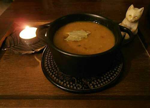 Soupe de lentilles au cumin