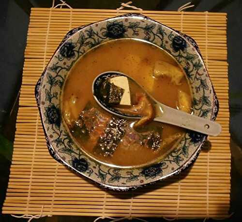 Soupe miso - La Valkyrie Végétarienne