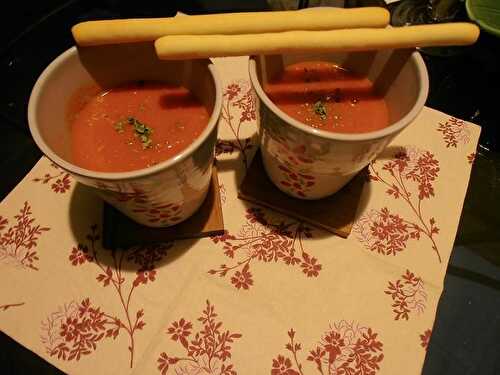 Soupe tomate curry