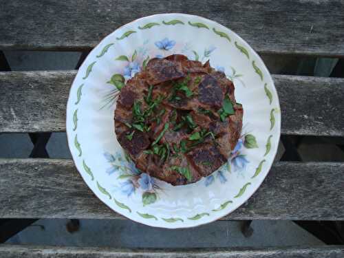 Tartare de betterave à la coriandre et à la moutarde