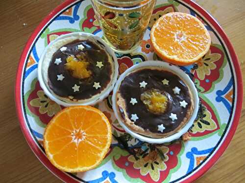 Tartelettes chocolat mandarine