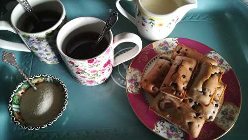 Tea cakes aux myrtilles