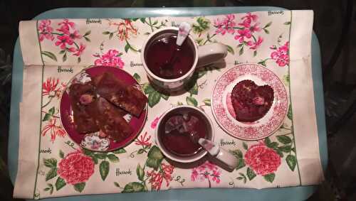 Tea cakes pomme- cranberry- gingembre- cannelle