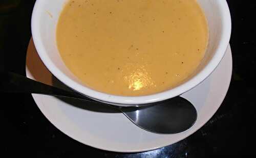 Velouté de butternut & beurre de cacahuète