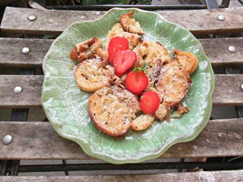 Pain perdu à la noix de coco