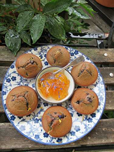 Muffins myrtille - orange, même si c'est pas Noël