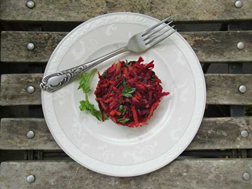 Petites salades colorées - La Valkyrie Végétarienne